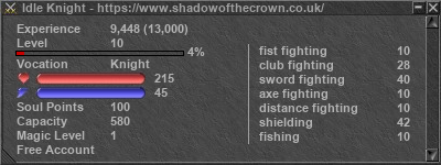 Signature for player Idle Knight